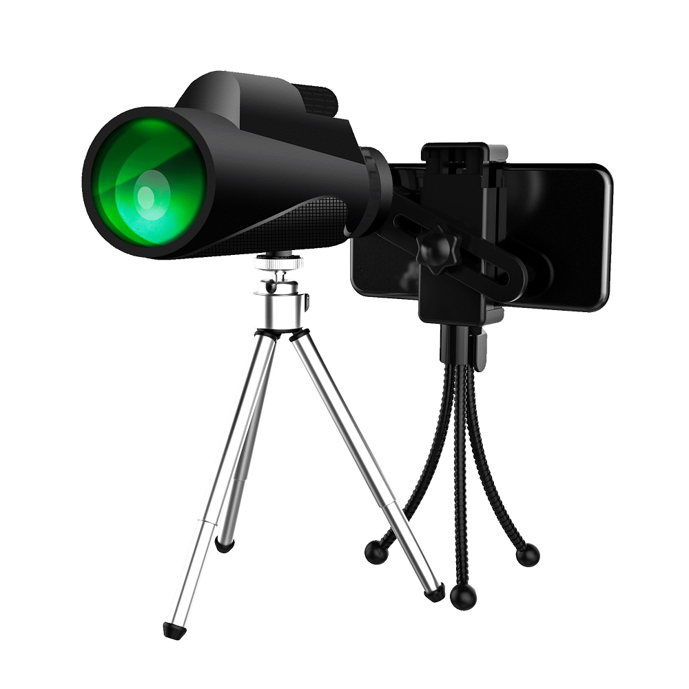 Telescoop Monoculair Optisch HD 2000T Lens Telescoop BAK4 Dag Nachtzicht 1500 m / 9500 m Outdoor Camping Wandelen