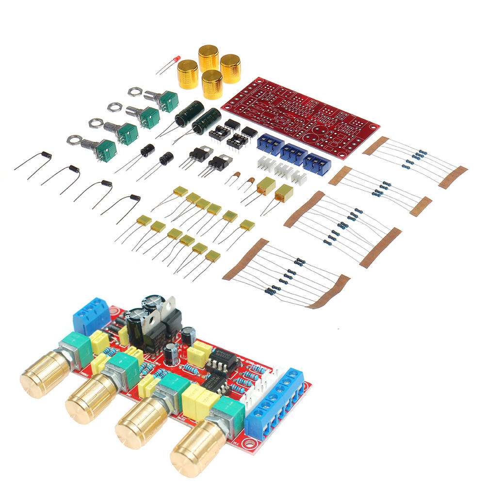 NE5532 OP-AMP HIFI Amplificatore Preamplificatore Volume Tone EQ Control Board Kit fai da te