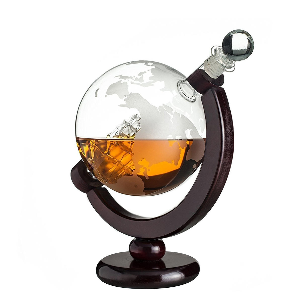 850 ml glazen karaf Globe Likeurgeschenken Whiskyfles Fles met grote capaciteit Spirits