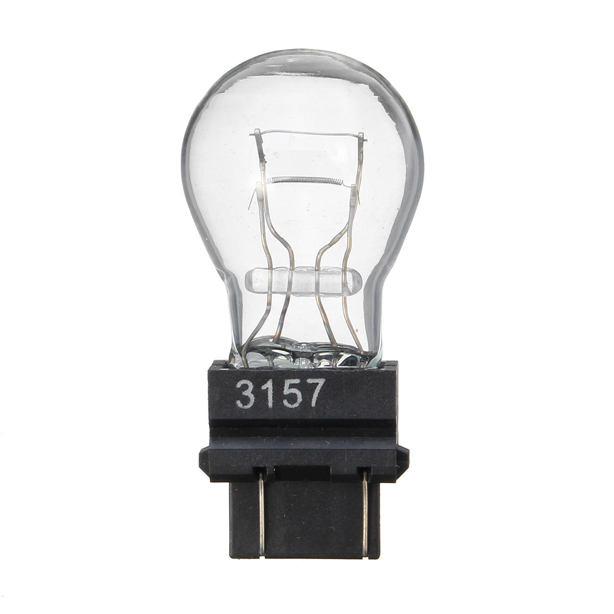 T25 3157 P27 / 7W Halogeenlampen Staartrem Backup achteruit Richtingaanwijzerlamp Warm Wit 1 STKS