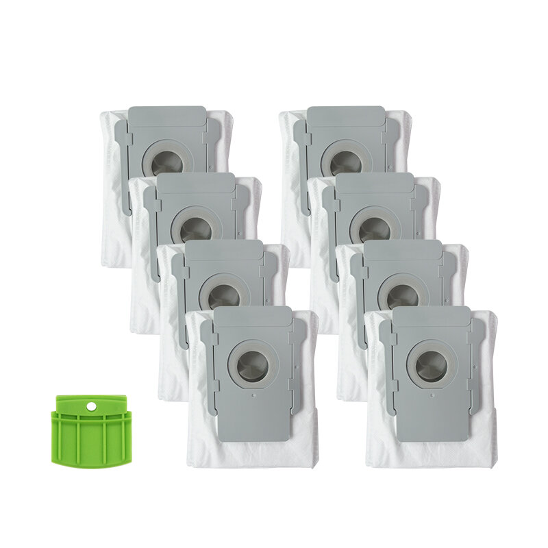 9 stks Vervangingen voor iRobot Roomba i7 Stofzuiger Onderdelen Accessoires 8 * Stofzakken 1 * Silic