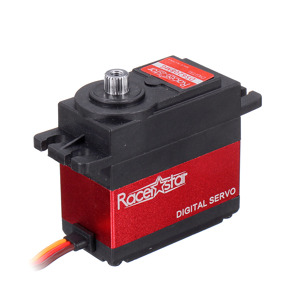 Racerstar DS6208MG 8.2KG 120°1/10 RCカーロボット用メタルギアデジタルサーボ