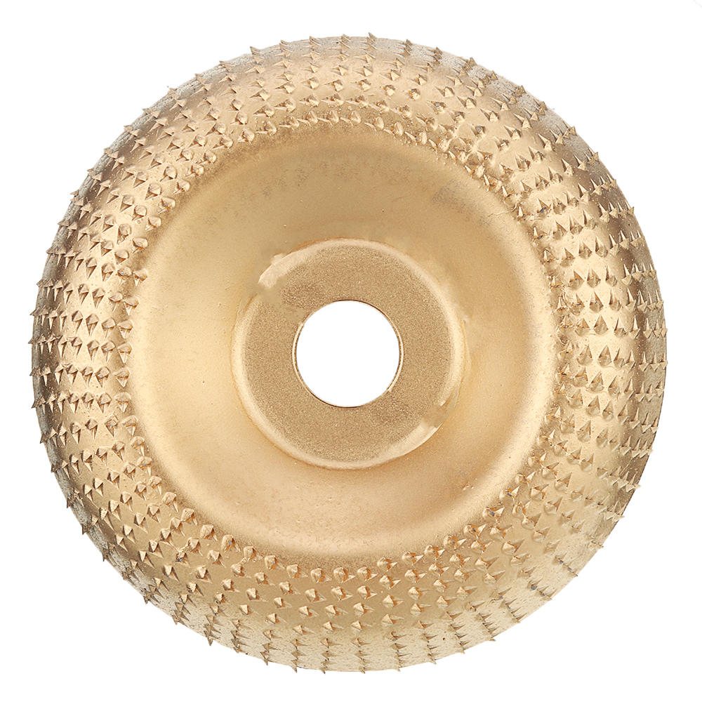 

Drillpro 100mm Curve Extreme Shaping Disc Carbide Wood Carving Disc Gold Grinder Disc for 100 115 Angle Grinder Woodwork