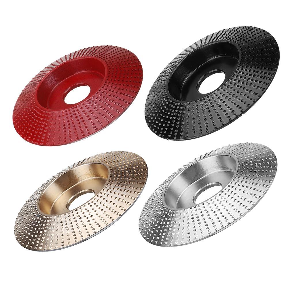 

Drillpro 110mm Tungsten Carbide Bevel Wood Shaping Disc Carving Disc 22mm Bore Sanding Grinder Wheel for 115 125 Angle G