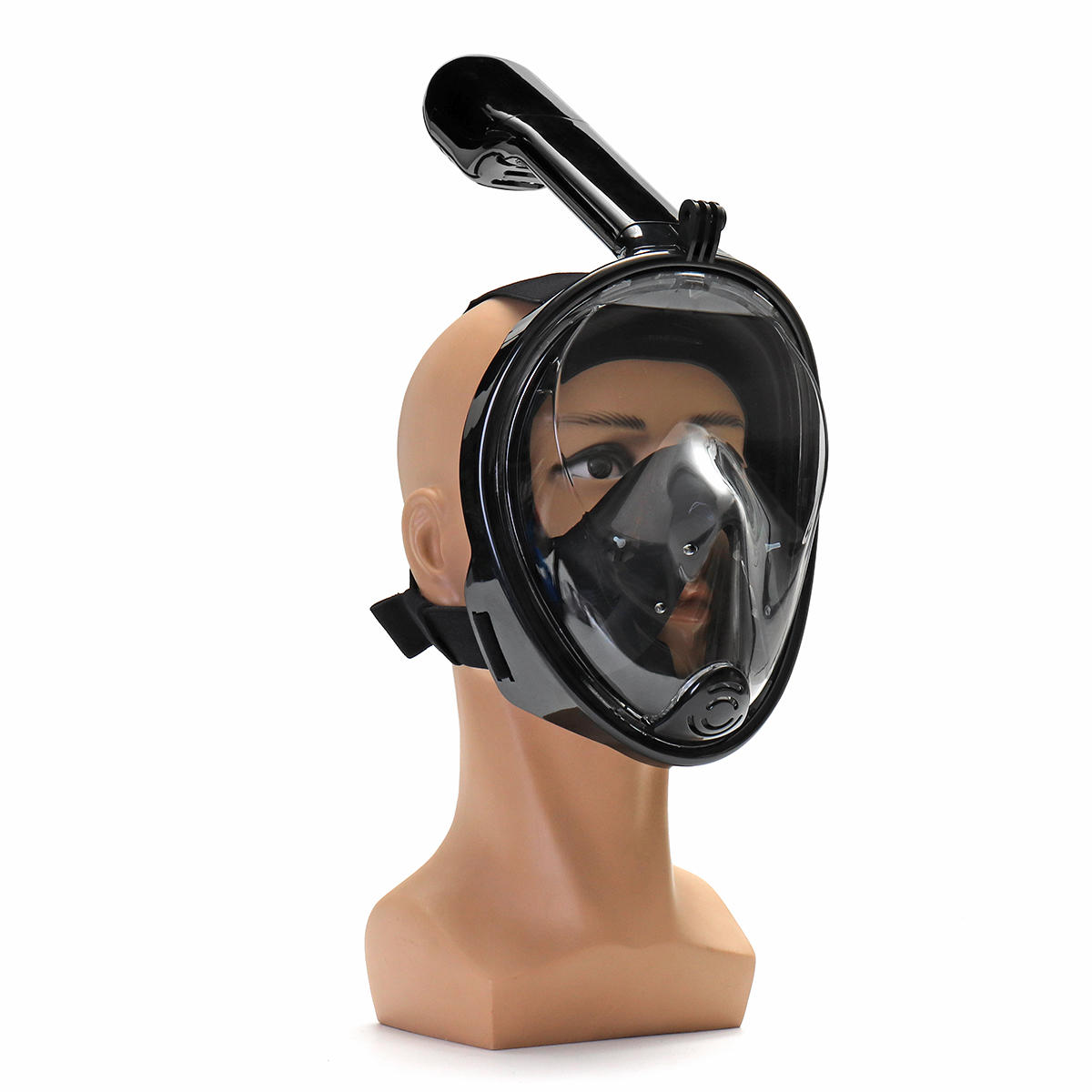 180° Viewing Area Full Dry Snorkeling Mask 185x150x188mm Fog Resistant Adjustment Diving...