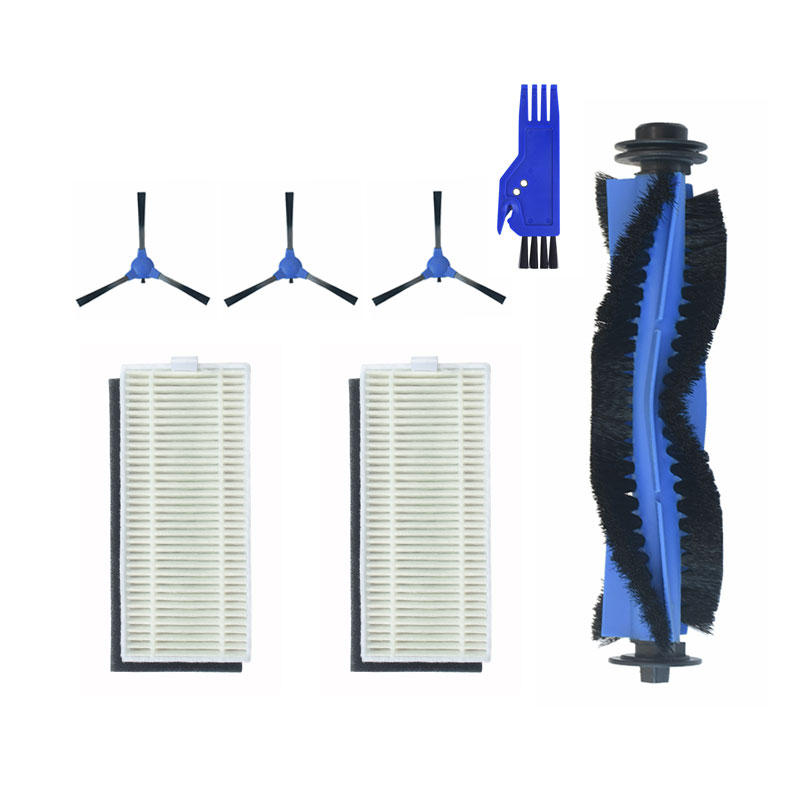 

6pcs Replacements Parts for Eufy RoboVac11s RoboVac 30 Vacuum Cleaner Side Brushes*3 Filters*2 Main Brush*1 Blade*1