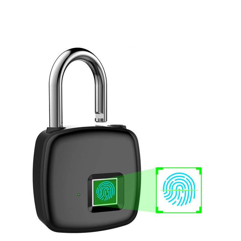 قفل بصمة Anytek P30 الذكي بسعة 300 مللي أمبير وشحن USB وقدرة على تخزين 10 بصمات وحماية ضد السرقة.