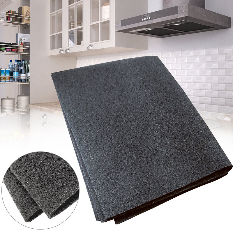 Carbon Cooker Hood Filter Cut To Size Charcoal Vent Filters for All Hoods