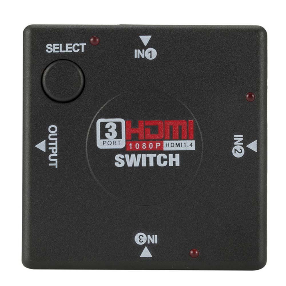 

YuBeter 3 Port 1080P High Definition Multimedia Interface Switcher Adapter Splitter for PS3 STB TV DVD DVR PC DV DLP Pro