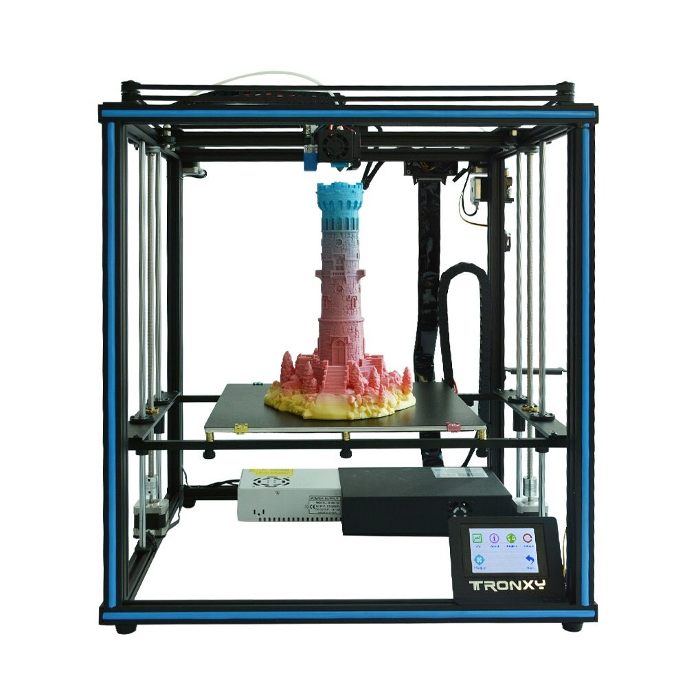 

TRONXY® X5SA-400 DIY 3D Printer Kit 400*400*400mm Large Printing Size Touch Screen Auto Leveling