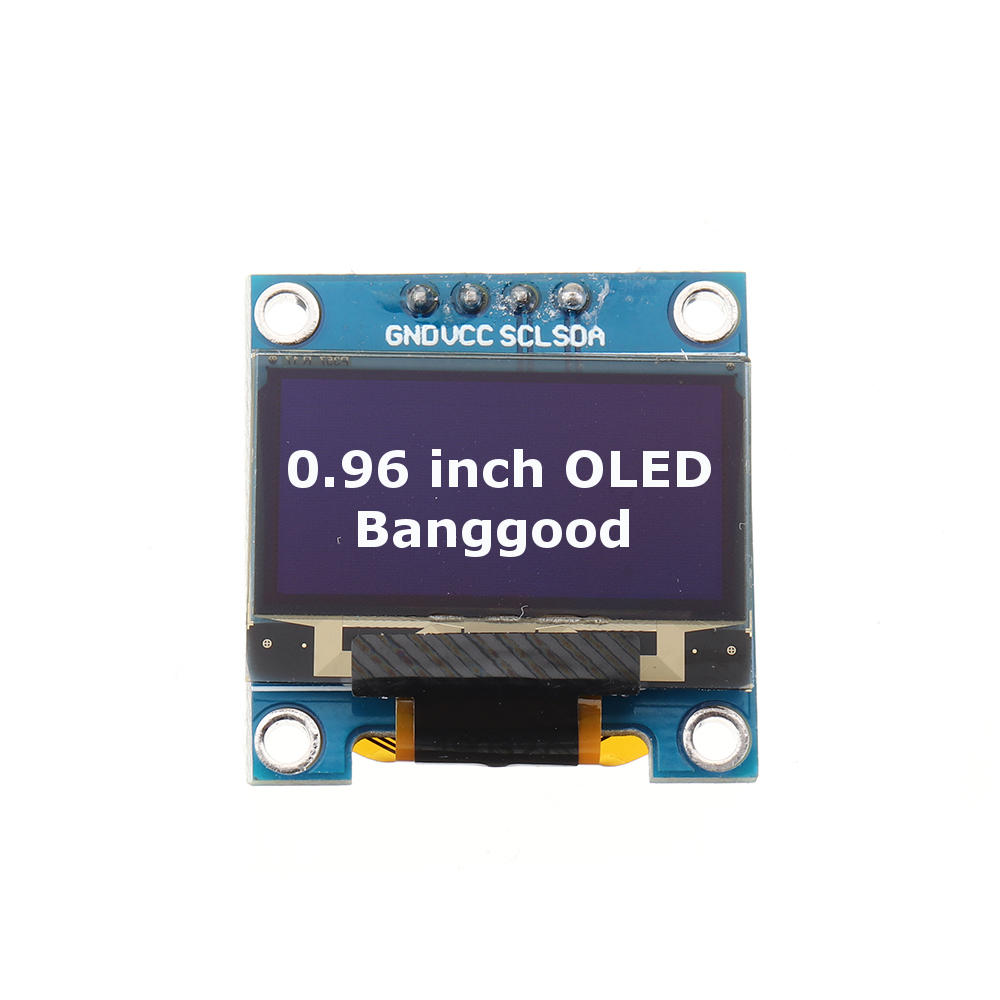 5pcs White 0.96 Inch OLED I2C IIC Communication Display 128*64 LCD Module