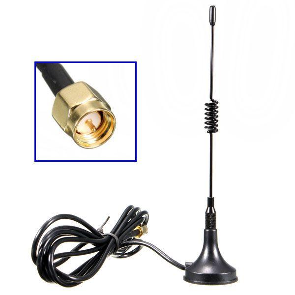 3dbi 433 Mhz-antenne 433 MHz antena GSM SMA Mannelijke connector met magnetische basis voor Ham Radi