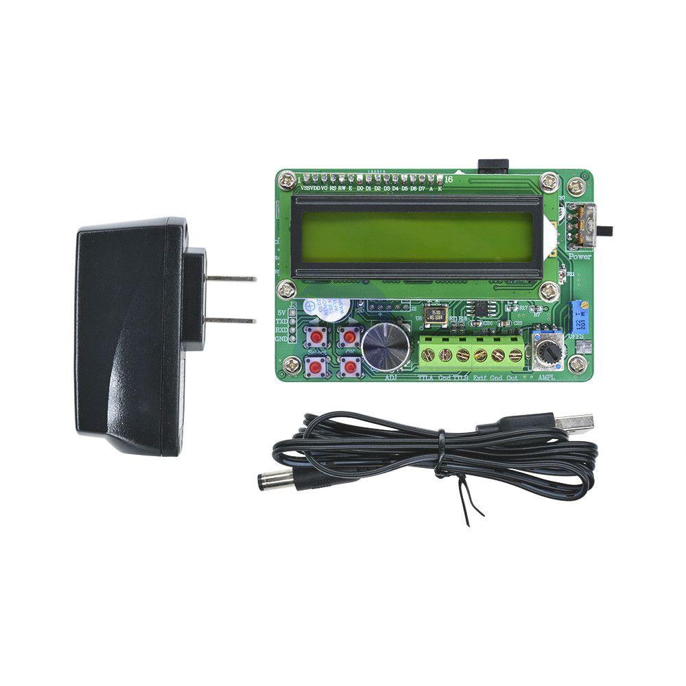 

FY2010S 10MHz LCD Digital Display DDS Function Signal Generator Source Module Sine/Triangle/Square Wave TTL Output C wit