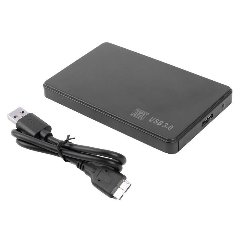 2.5 inch HDD SSD Enclosure Sata to USB 3.0 Adapter Free 5Gbps Box Hard Drive Case Support 2TB HDD Disk For WIndows Mac