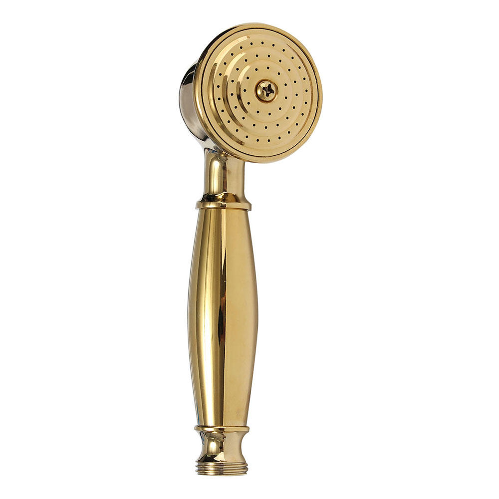 G1/2 Antique Copper Handheld Faucet Shower Head Spraying High Pressure Shower Head w/ Flexible 1.5m 