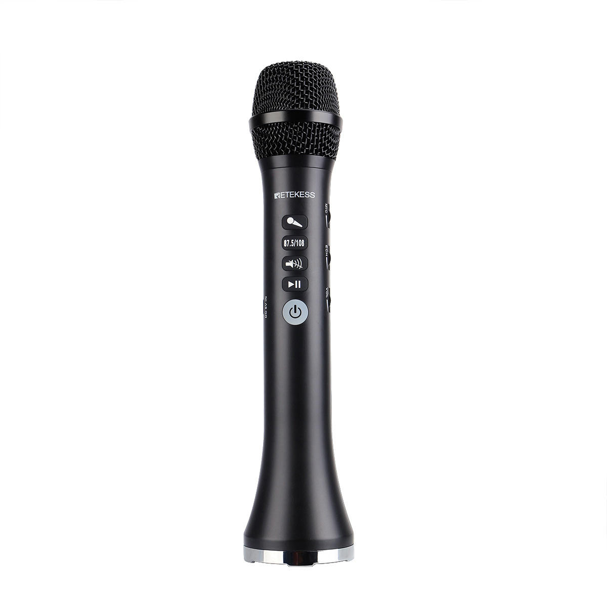 

RETEKESS TR617B bluetooth Wireless DSP Microphone for Live Broadcast Built-in Speaker Music Player Mic for Karaoke KTV M