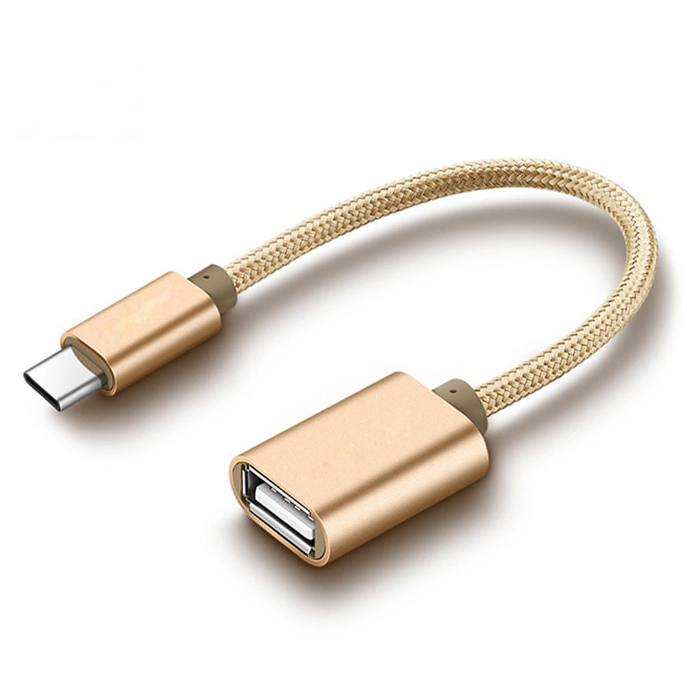 

Bakeey Type-C to USB2.0 OTG Adapter Fast Charging Data Cable For HUAWEI Macbook Letv Laptop