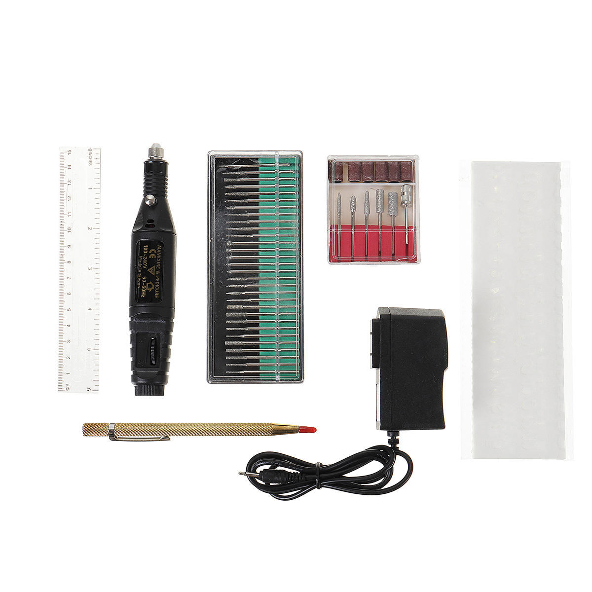54Pcs Electric Micro Engraver Pen Rotary Tool 100-240V Mini Electric Grinder Set DIY Engraving Tools Kit
