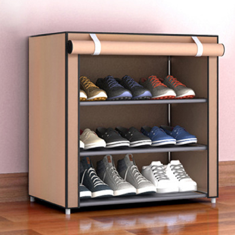 3/4/5 lagen meerlagige roestvrijstalen schoenenrek schoenen opslag Desktop organisator