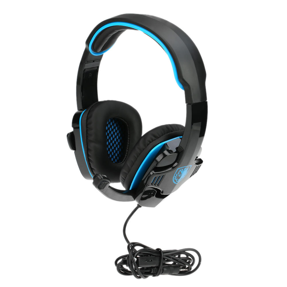 

SADES SA-708GT 3.5mm Noise Cancellation Music Stereo Gaming Headphone with Mic for PC Laptop PS4