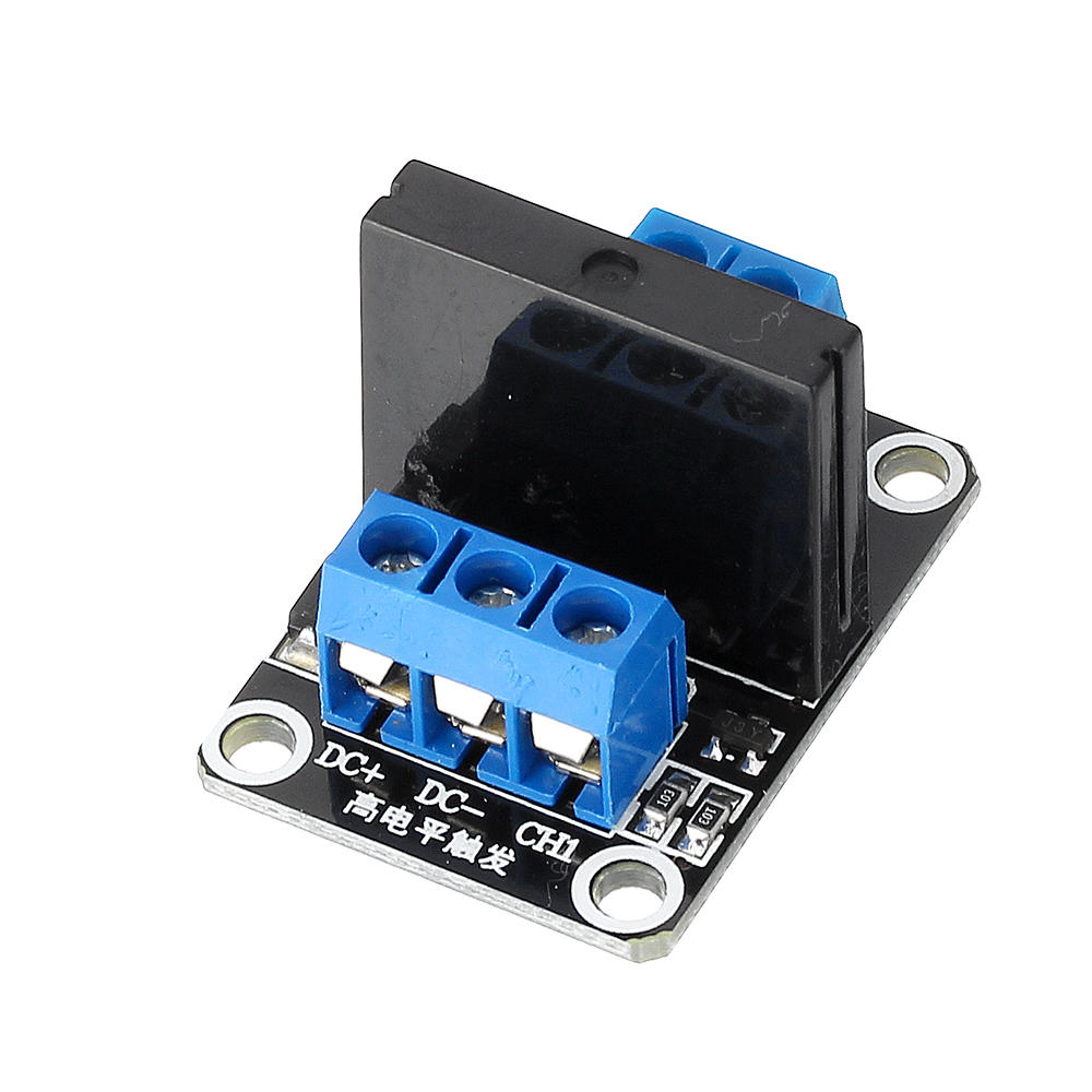 

3pcs 1 Channel 5V Solid State Relay High Level Trigger DC-AC PCB SSR In 5VDC Out 240V AC 2A Geekcreit for Arduino - prod