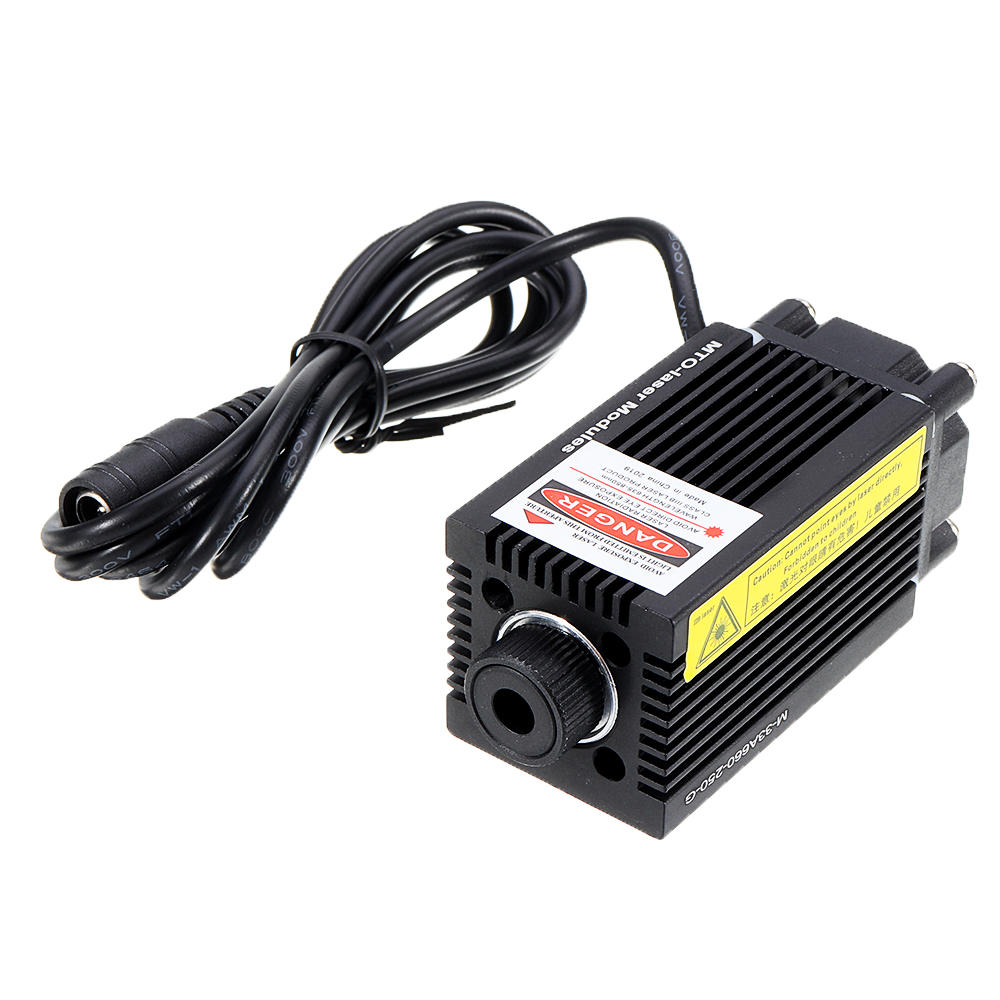 

MTOLASER 250mW 660nm Red Dot Laser Module Generator Variable Focus Industrial Marking Position Alignment