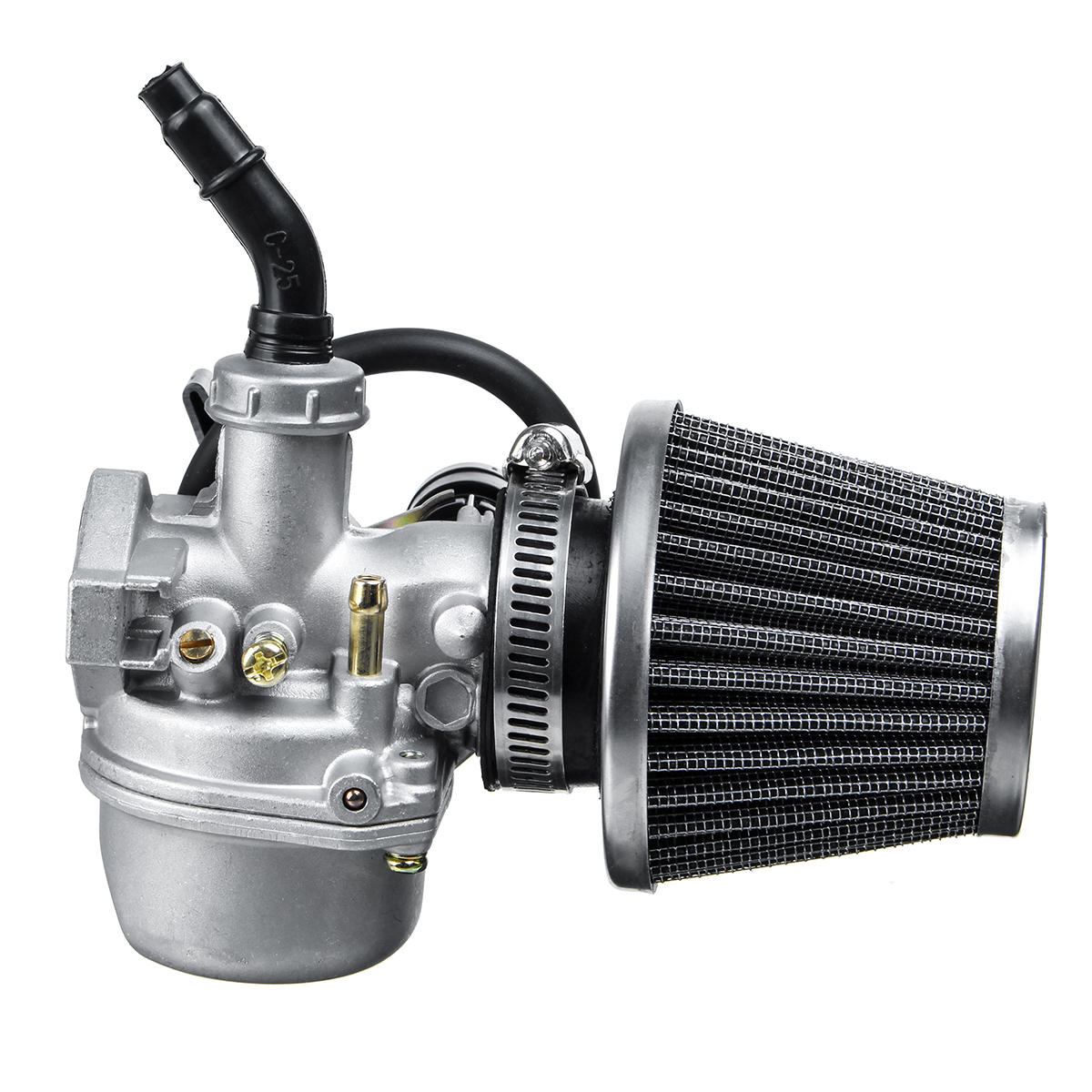 19mm Carb Carburateur + luchtfilter voor minimotor ATV Quad 50/70/90/110 / 125cc