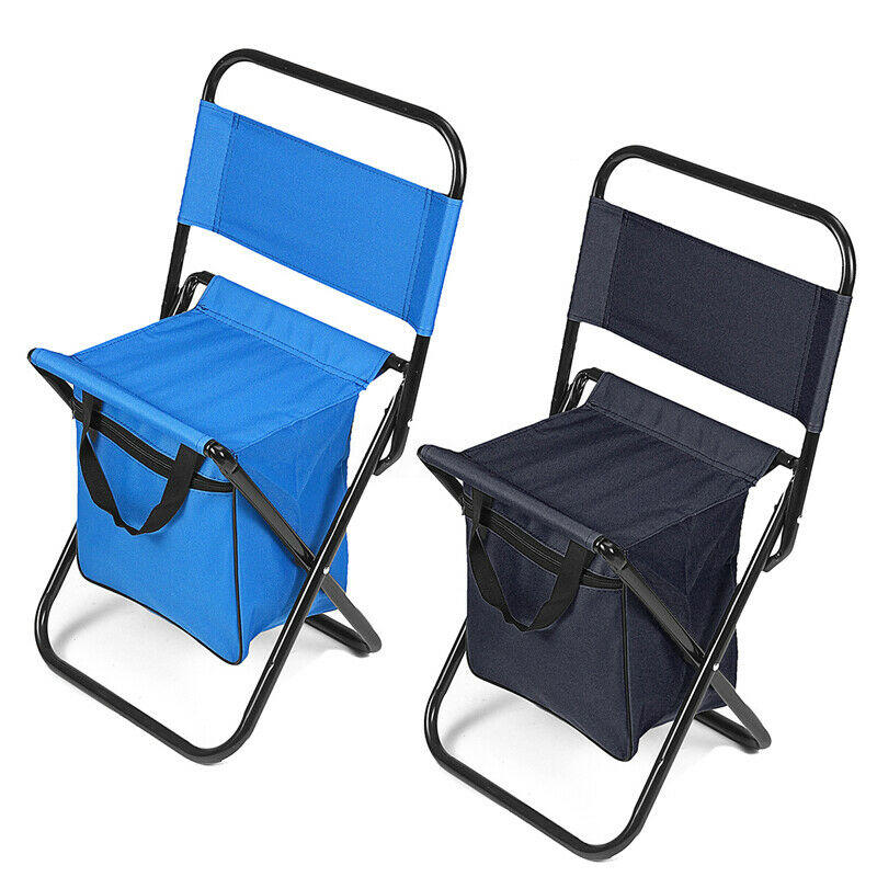 Portable Chair Bag Foldable Cooler Bag Camping Hiking Climbing Fishing Backpack
