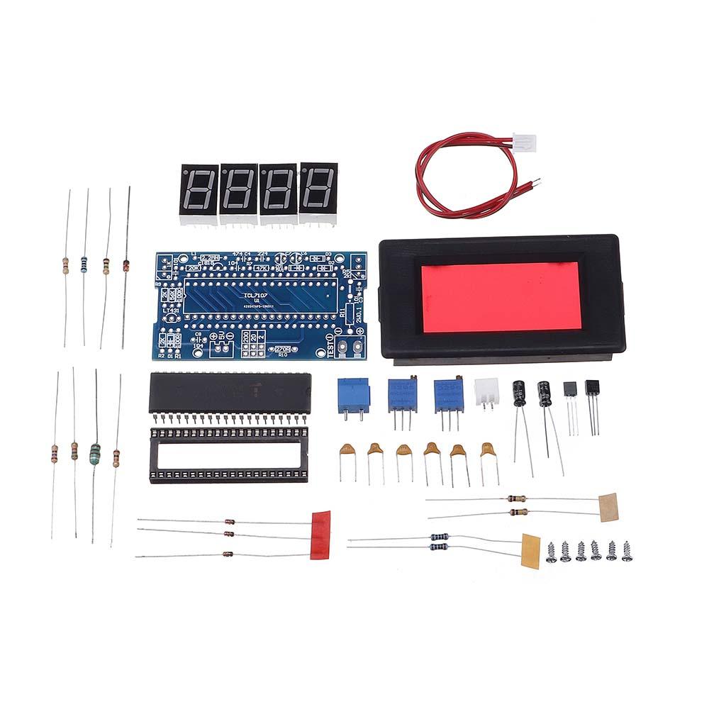 5pcs ICL7107 Voltmeter DIY Electronic Production Kit DC5V 35mA Voltage Meter Digital Voltmeter