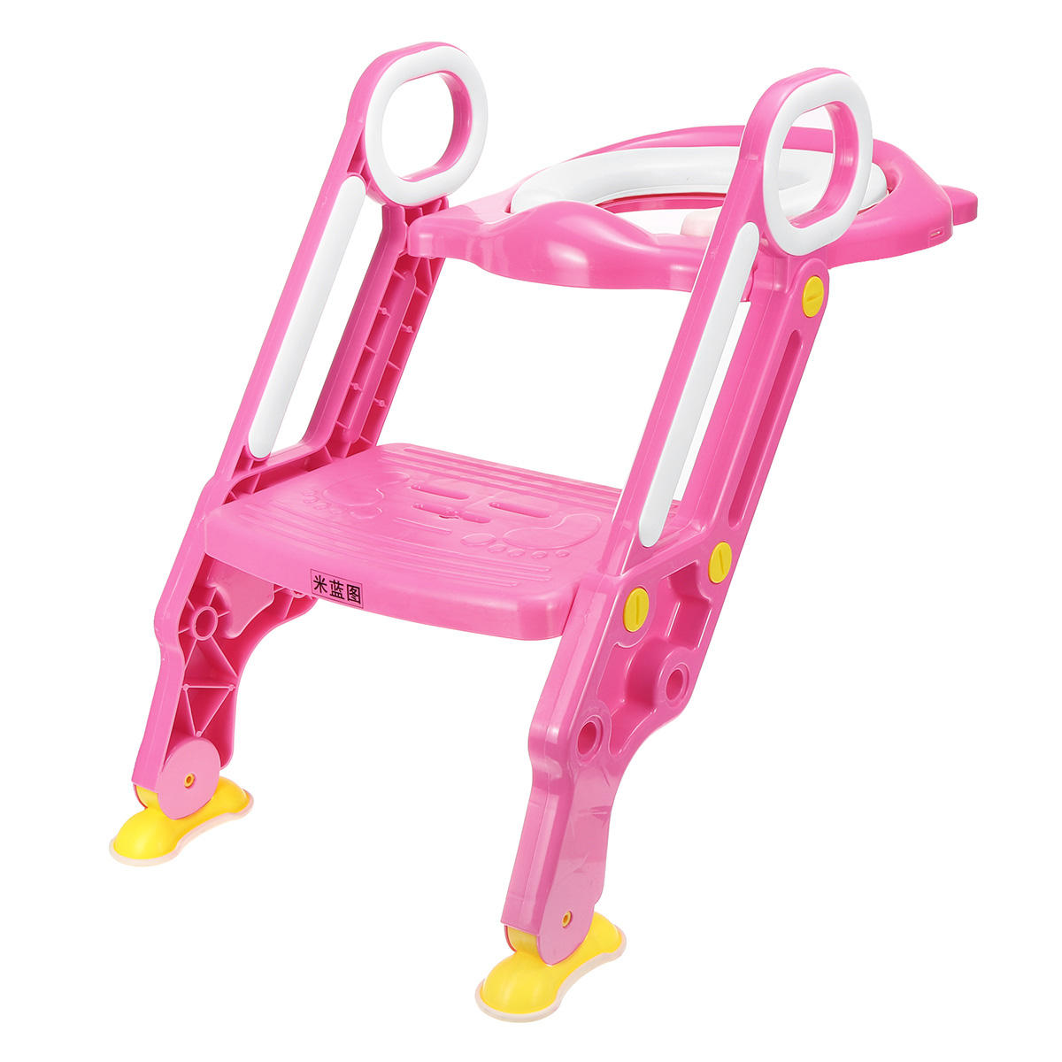 Super Safe Antislip Soft Kids Kind Toiletstoel Seat Ladder Step Potje Training
