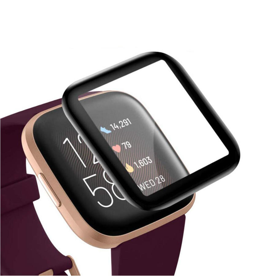 Bakeey 1Pcs 3D Full Coverage Soft Clear Watch Screen Protector voor Fitbit Versa 2 Smart Watch
