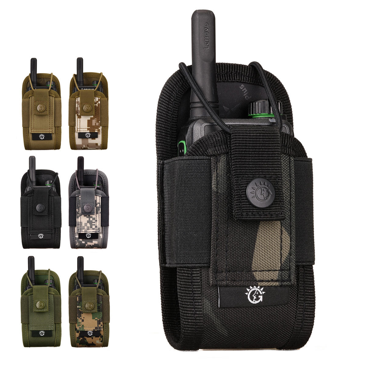 Xmund XD-DY35 Walkie Talkie Bag Outdoor Molle Tactical Storage Bag Survival Kit