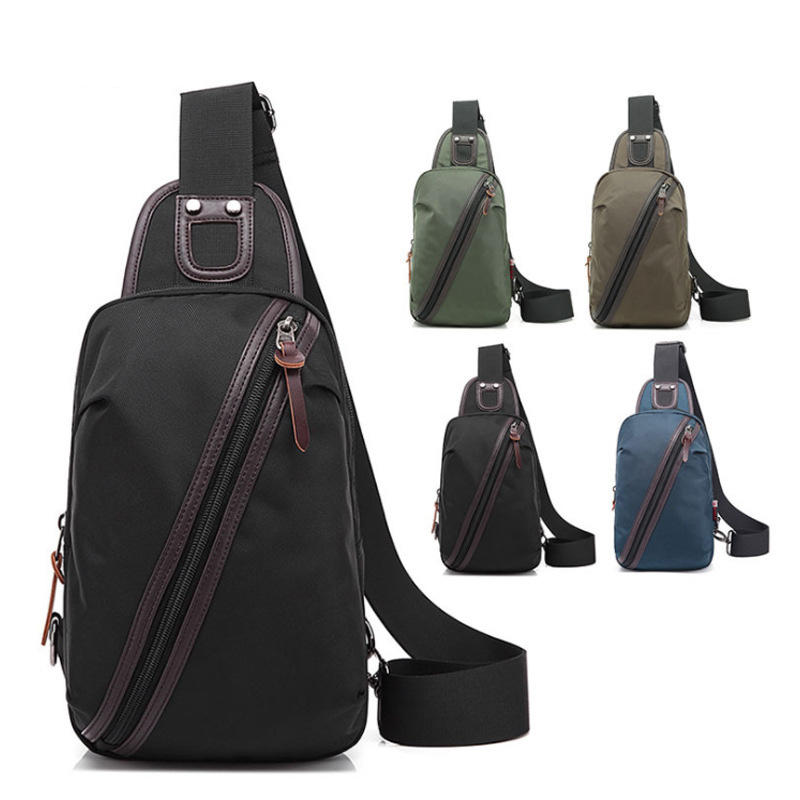 KAKA Oxford Cloth Waterproof Shoulder Bag Outdoor Crossbody Bag Travel Storage Bag