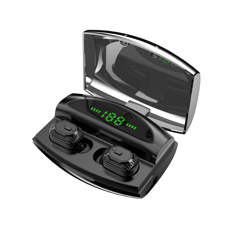Bakeey XG20 TWS bluetooth 5.0 Earphone 8D Stereo HiFi Graphene Dynamic 1800mAh Power Bank Dual Noise