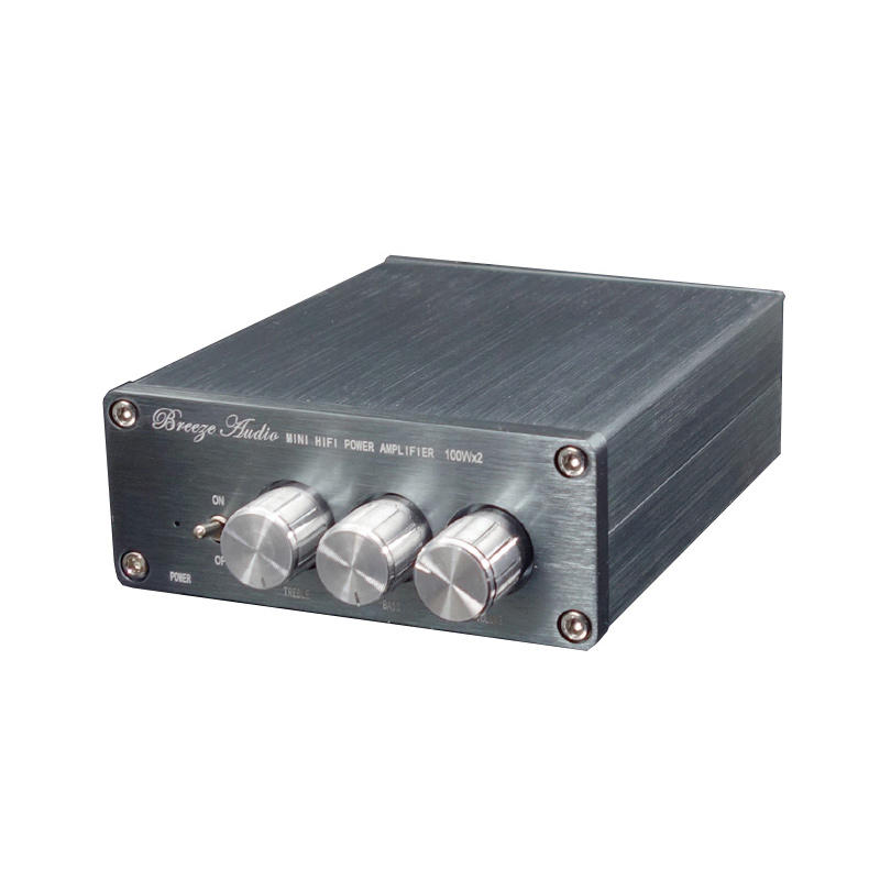 

Breeze Audio BL50A 2xTPA3116 CSR8675 PCM5102 bluetooth 5.0 2x100W Treble Bass HIFI Lossless Amplifier