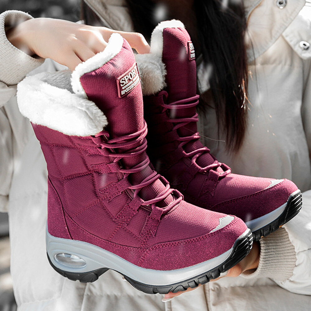 women's slip resistant snow boots