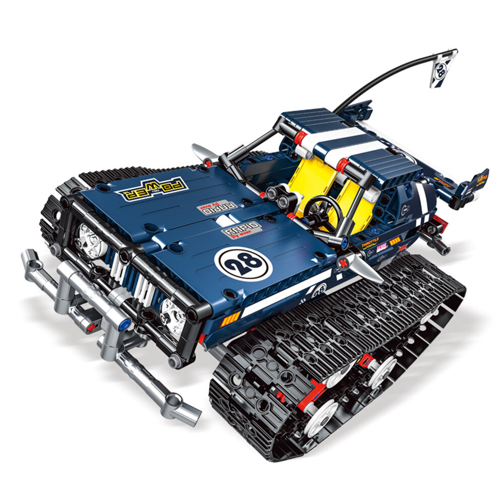 

Mold King 2.4G DIY Smart RC Robot Авто Блок Building Bluetooth APP / Палка Control Программируемый робот Авто Игрушка