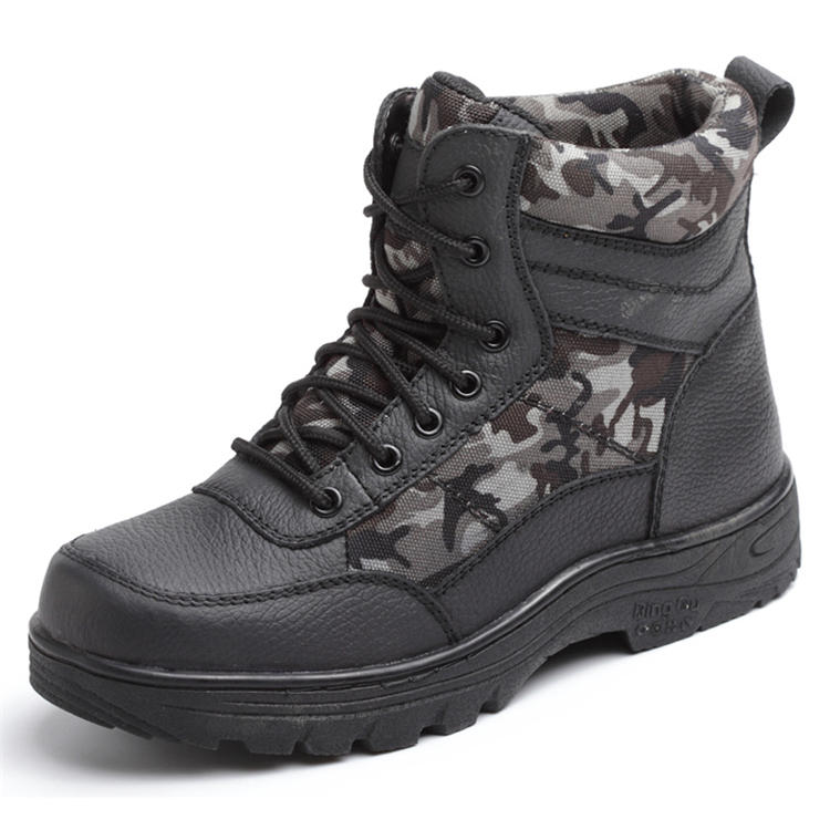 Męskie zimowe buty bezpieczeństwa TENGOO z podnoskiem ze stali, wodoodporne i antypoślizgowe, idealne do pracy i wędrówek