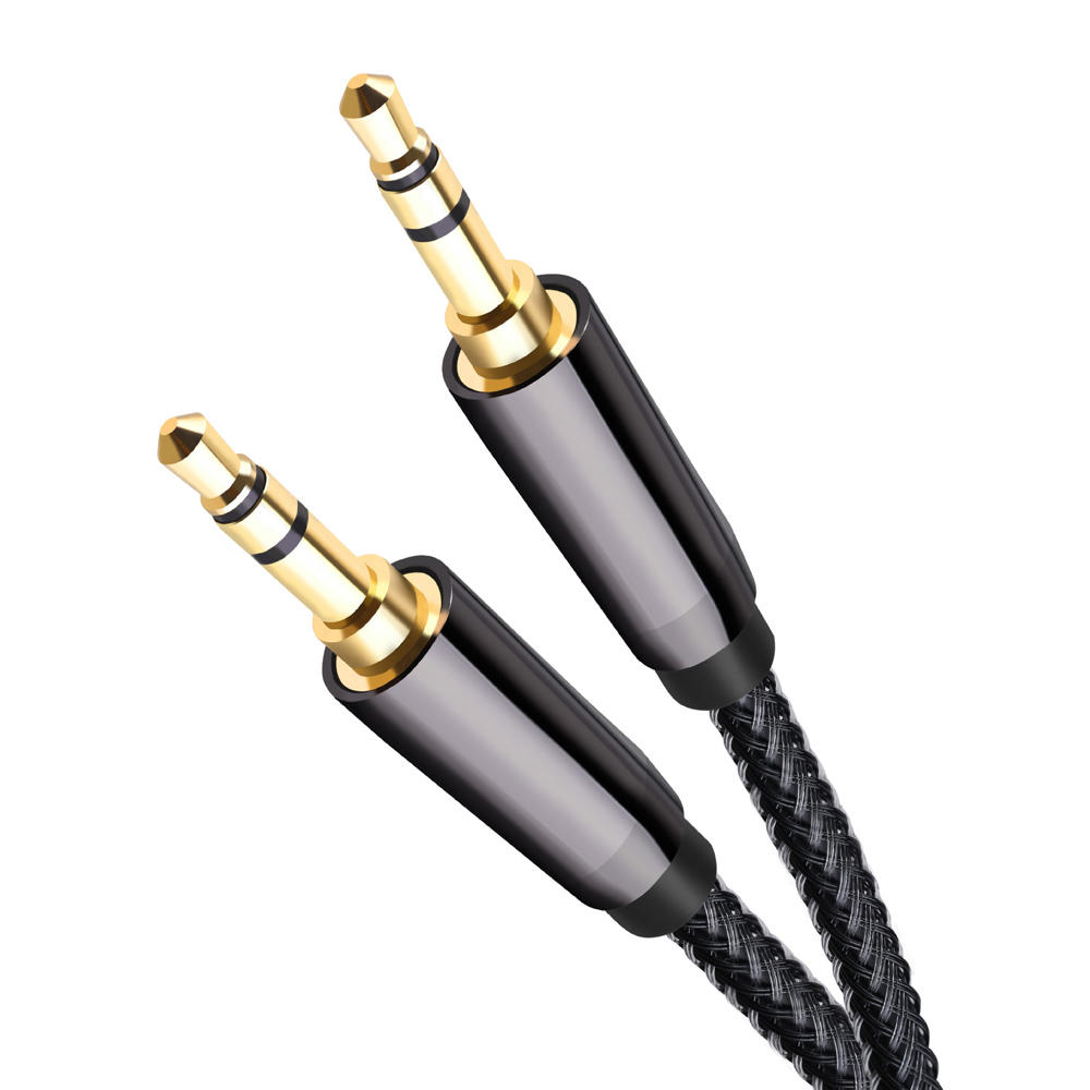 

Bakeey 3.5 mm Audio Jack Aux Cable Male to Male Cable For Laptop Speaker Car MP3 Media CD PlayersPC