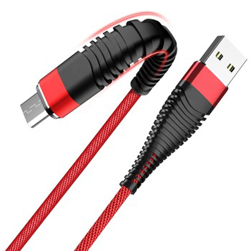 

Bakeey 2A Micro USB Type-C Nylon Braided Fast Charging Data Cable For Oneplus 7 HUAWEI S10 S10+ VIVO OPPO
