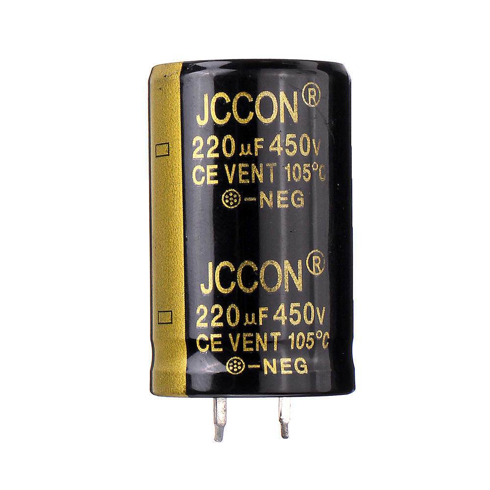 

220UF 450V 22x40mm Radial Aluminium Electrolytic Capacitor High Frequency 105°C
