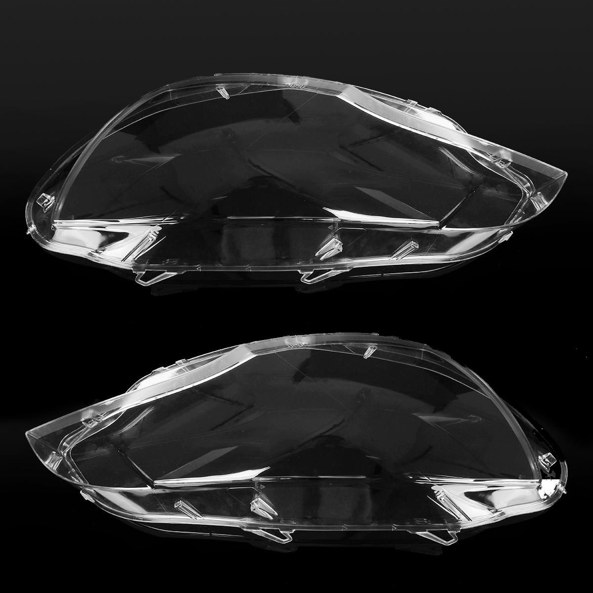 Car Replacement Headlight Lamp Plastic Cover Lens For BMW E71 X6 2008-2014