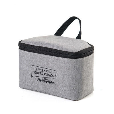 Naturehike NH17T011-P 8-delige kruidenbox-set met opbergtas voor kruidengereedschap voor picknick, barbecue en kamperen