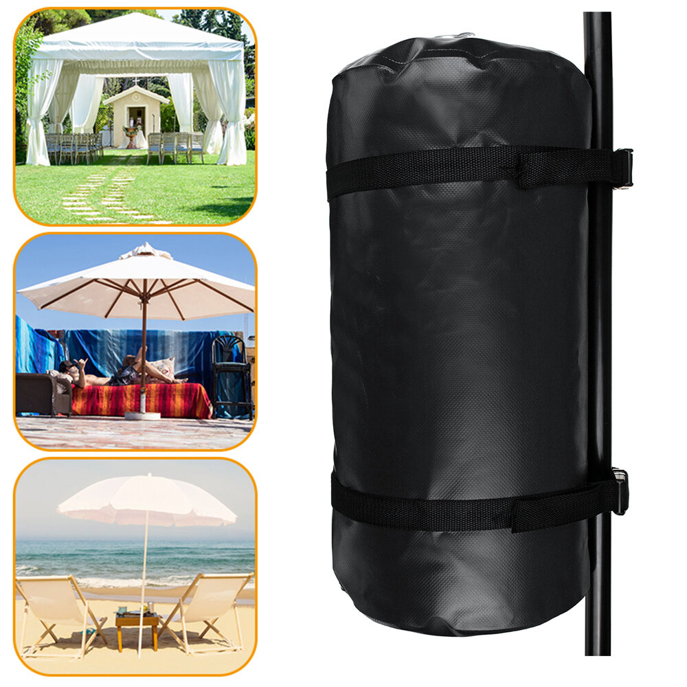 24x45cm PVC Waterbag كيس الرمل قاعدة ثابتة تحديد وزن لمظلة خيمة في الهواء الطلق خيمة