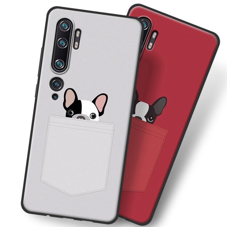 Bakeey Cartoon siliconen beschermhoes voor Xiaomi Mi Note 10 / Xiaomi Mi CC9 Pro niet-origineel