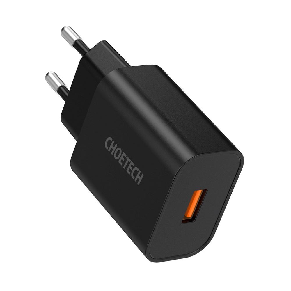 CHOETECH Q5003 18W QC 3.0 snellader USB-poortlader voor smartphone-tabletlaptop