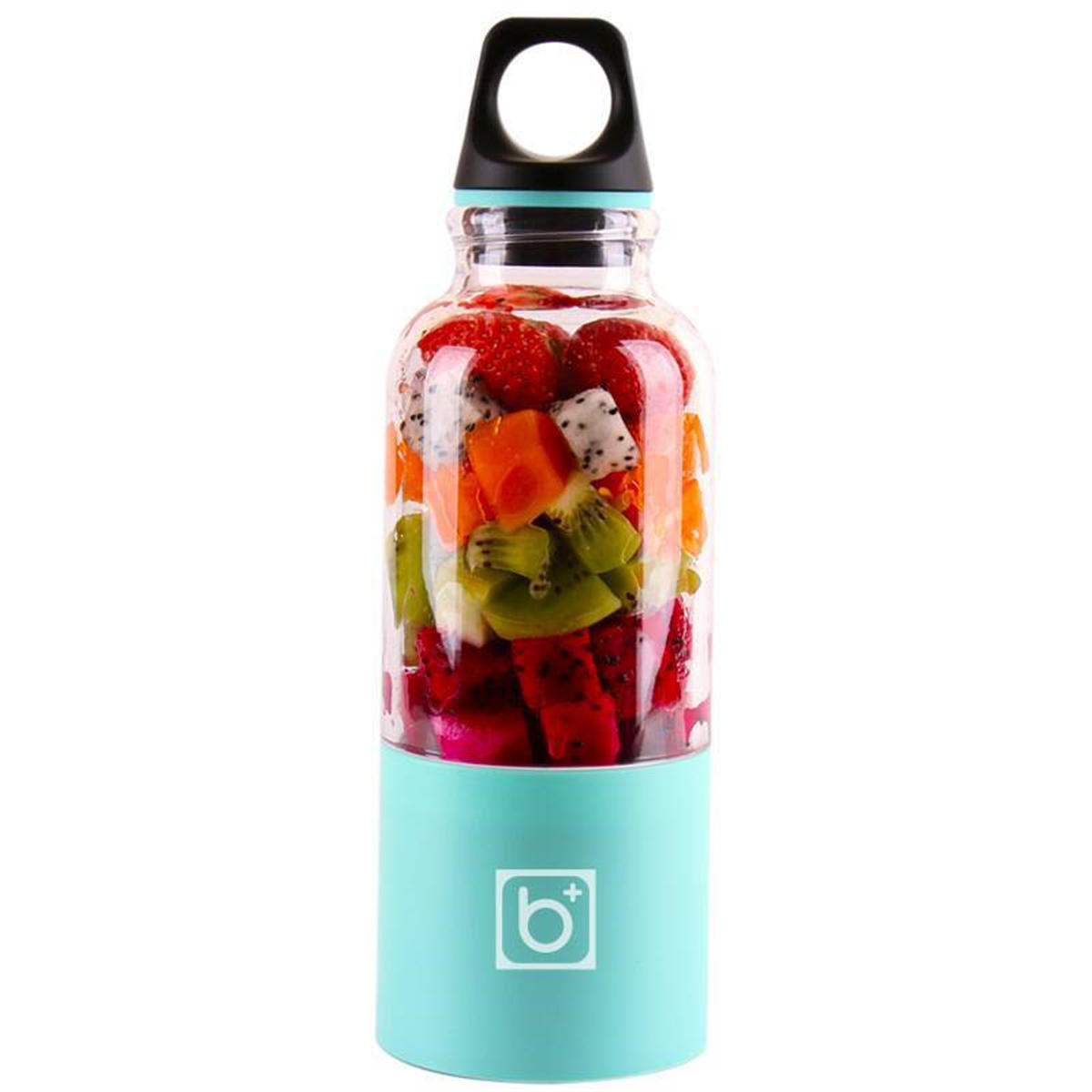 Bottiglia da 500 ml di frullatore portatile potenziato portatile Spremiagrumi USB Automatico elettrico Verdure Bottiglia di frutta e verdura