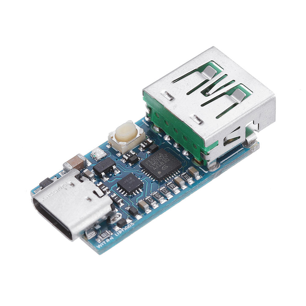 WEB-UPD005 PD DC Decoy Detection PD2.0 3.0 Fast Charging Board Trigger Module QC4 + Polling HID Programming Module