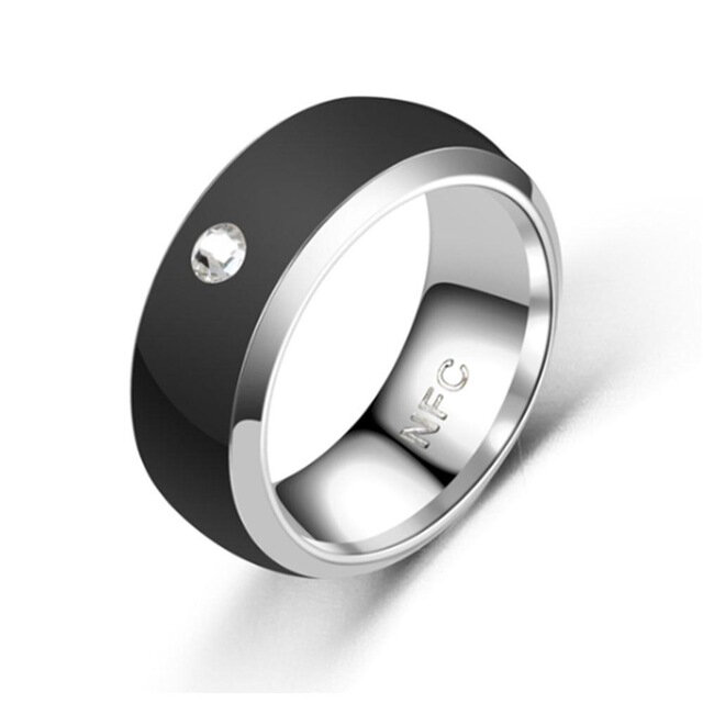Bakeey Watch Partner Roestvrij staal Smart bluetooth Ring Smart NFC Ring voor Android