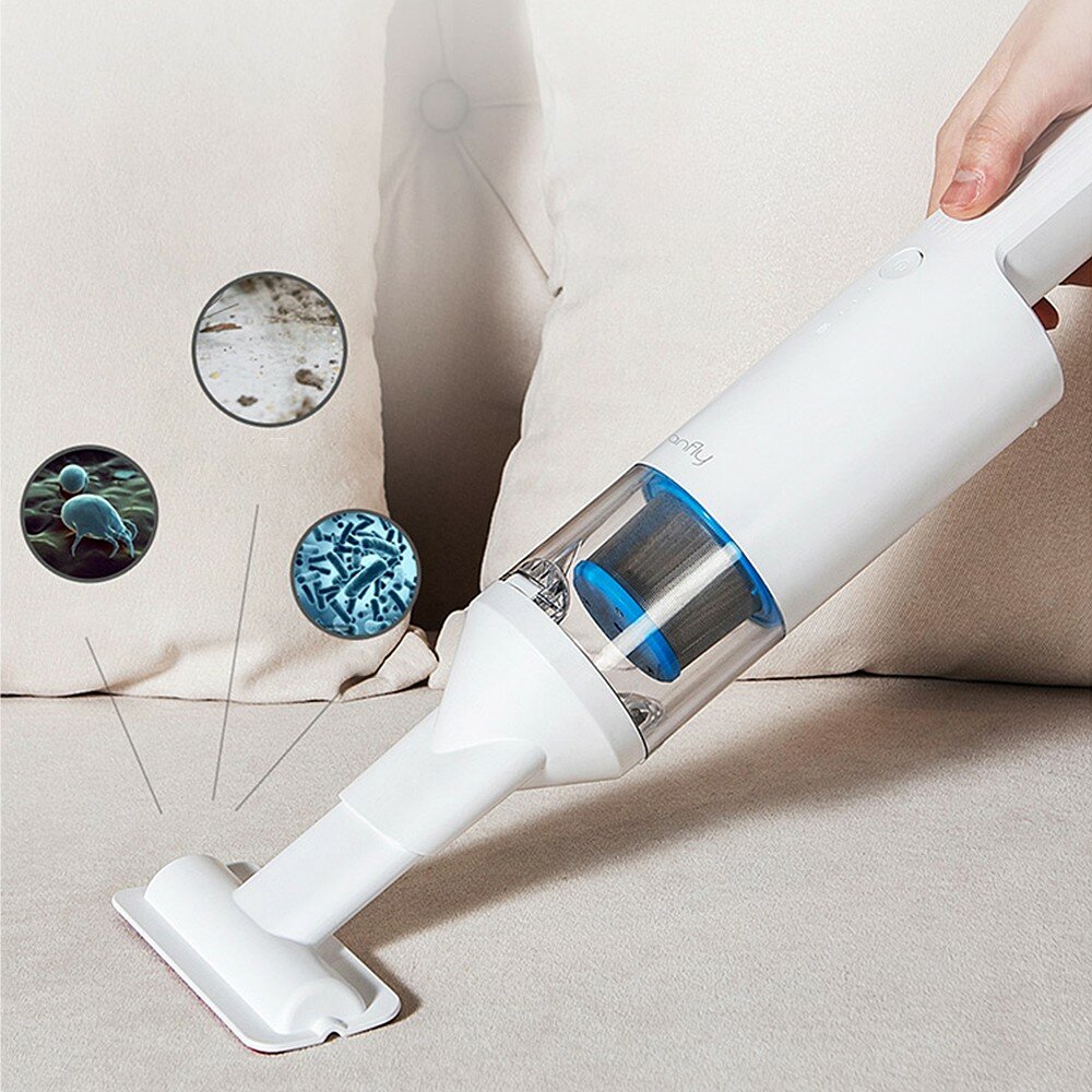

Coclean FV2 120W 16800Pa Wireless Handheld Cordless Vacuum Cleaner Powerful Strong Suction, Deep Mite Removal for Home a